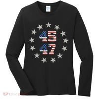 Trump 45 47 Women's Long Sleeve Shirt thumb 0
