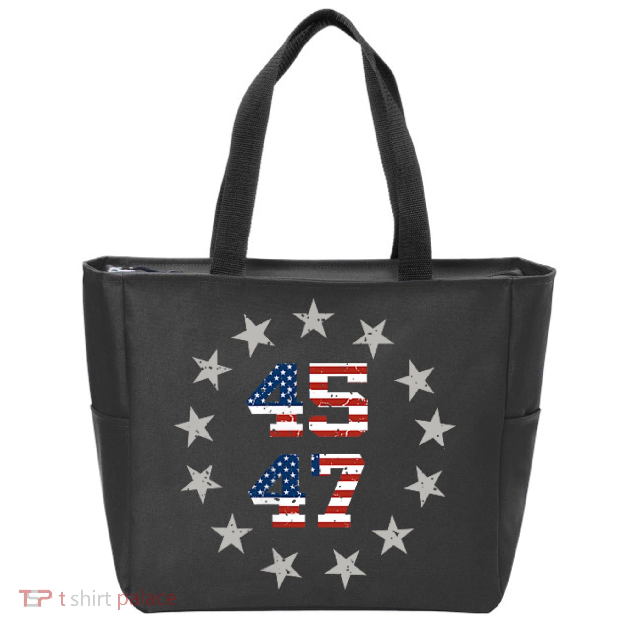 Trump 45 47 Tote Bag