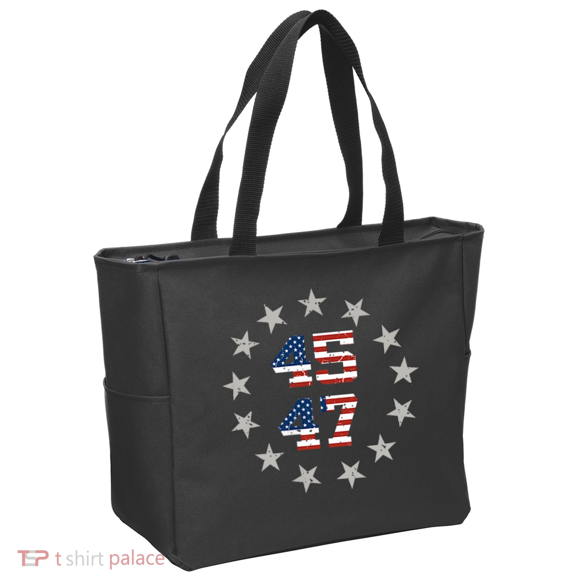 Trump 45 47 Tote Bag