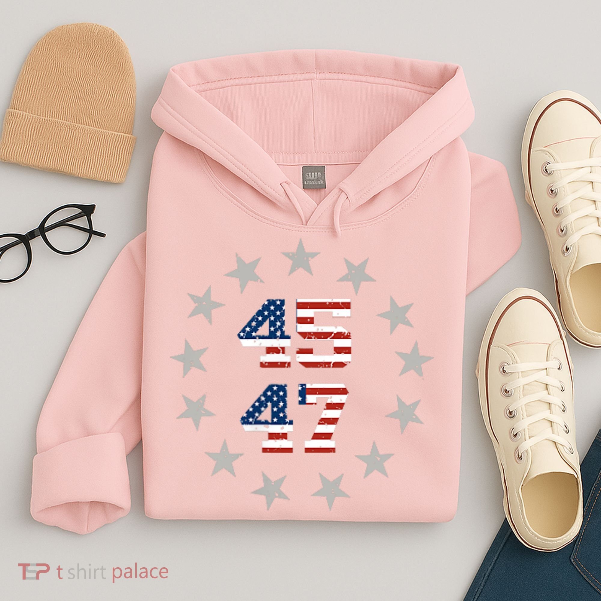 Trump 45 47 Hoodie
