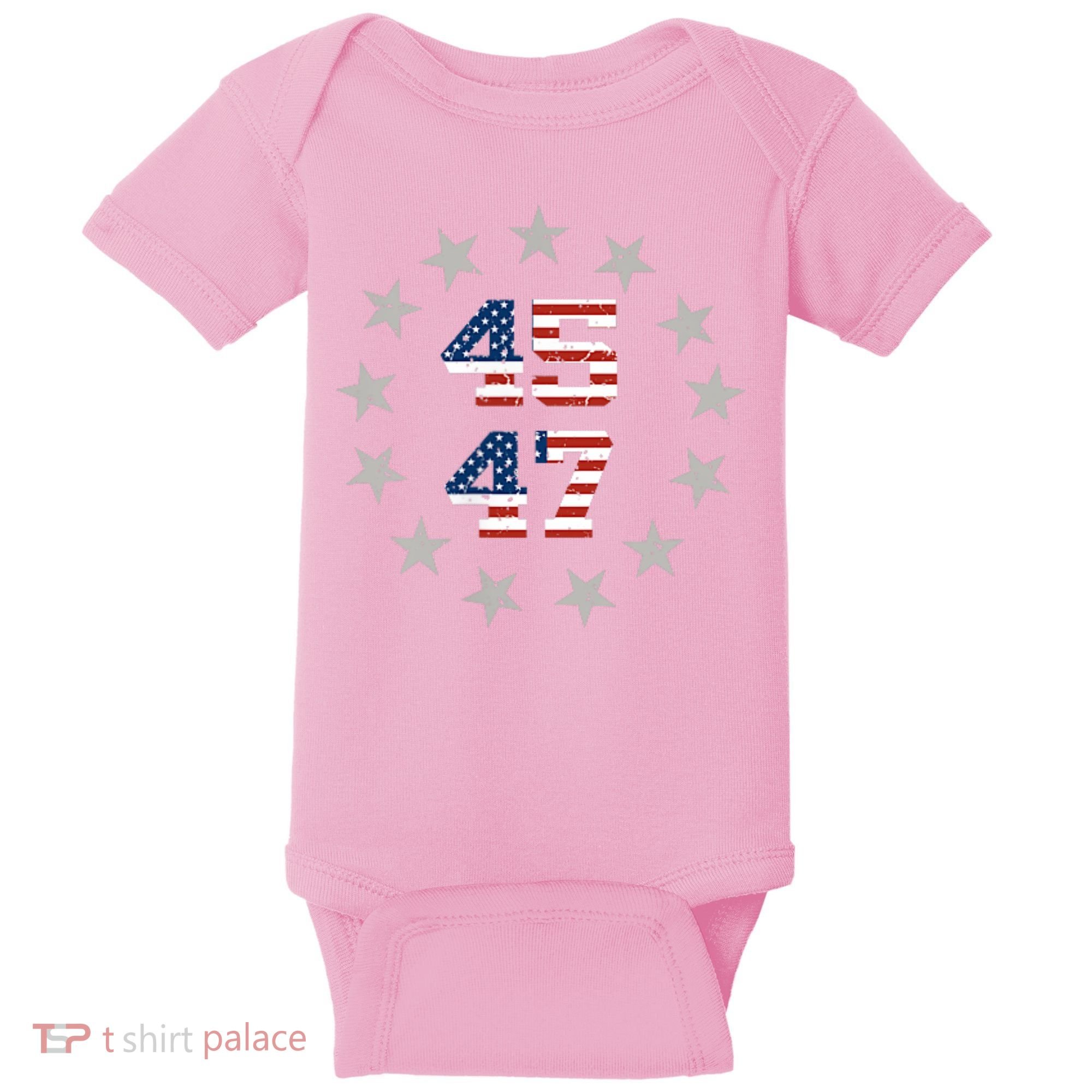 Trump 45 47 Baby Bodysuit