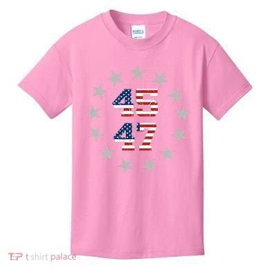 Trump 45 47 Kids T-Shirt