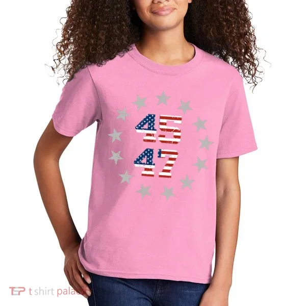 Trump 45 47 Kids T-Shirt