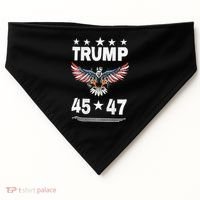 Trump 45 47 USA-Made Doggie Bandana thumb 0