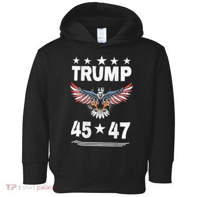 Trump 45 47 Toddler Hoodie