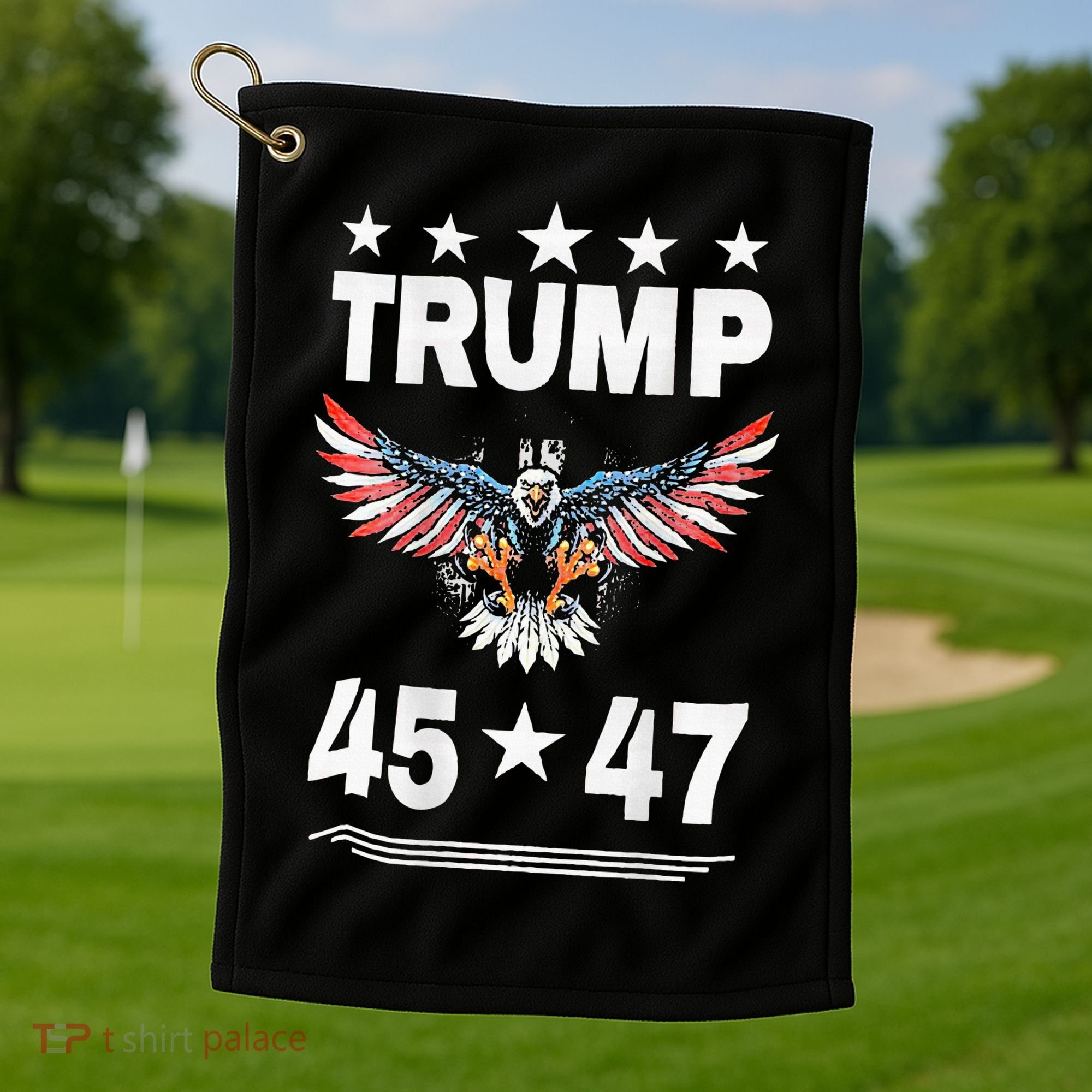 Trump 45 47 Golf Towel