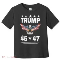 Trump 45 47 Toddler T-Shirt thumb 0