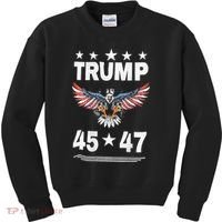 Trump 45 47 Kids Sweatshirt thumb 0