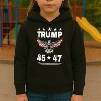 Trump 45 47 Kids Hoodie thumb 3
