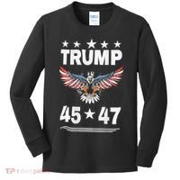 Trump 45 47 Kids Long Sleeve Shirt thumb 0