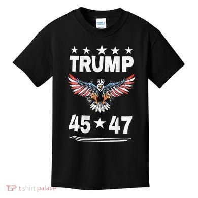 Trump 45 47 Kids T-Shirt