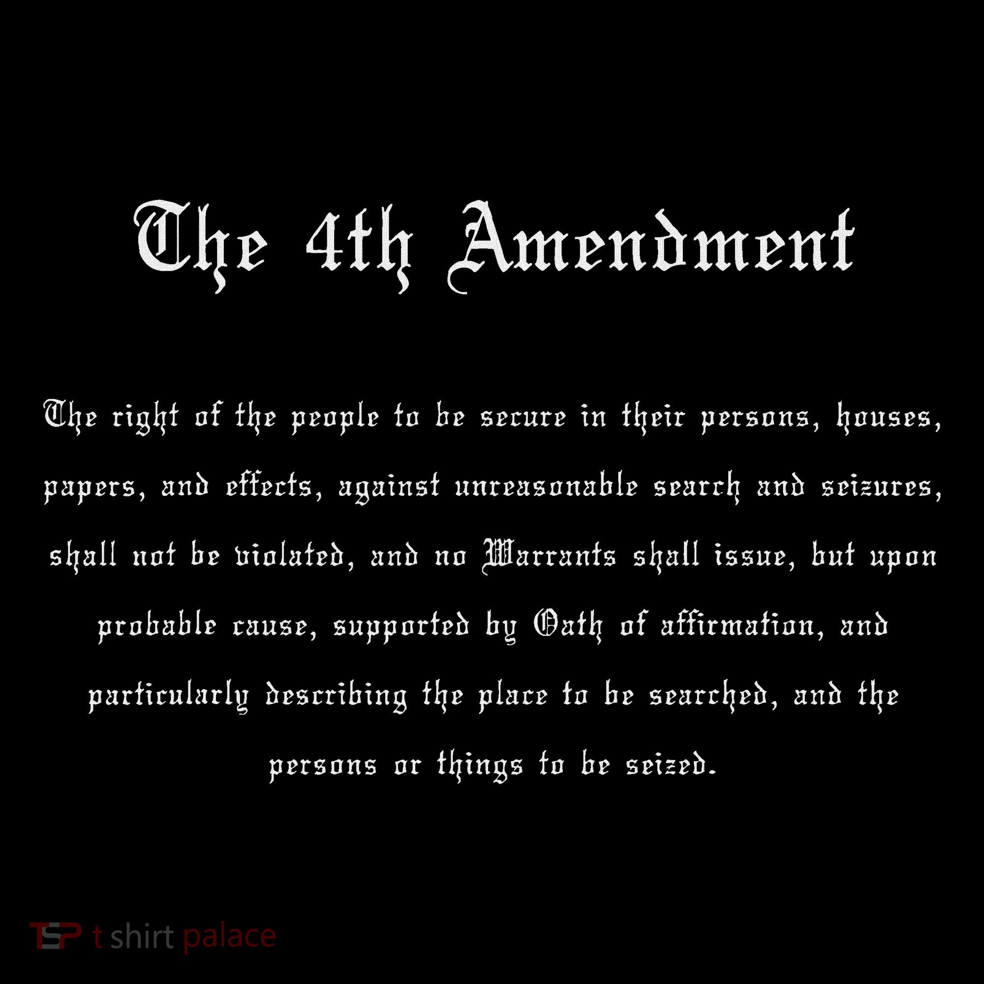 The 4th Amendment, Freedom U.s. Constitution Sweatshirt