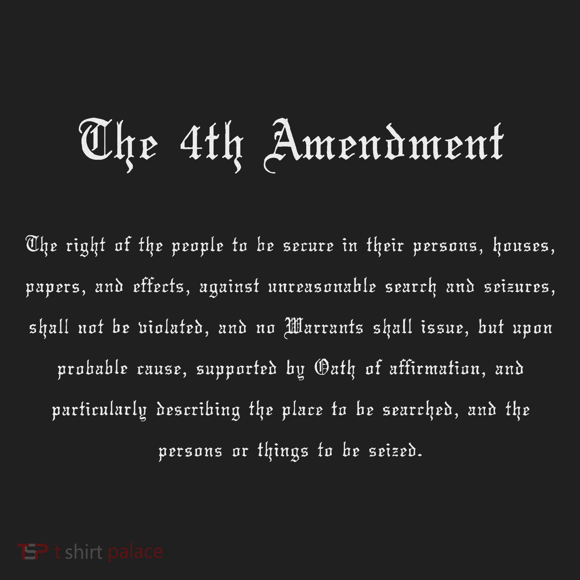 The 4th Amendment, Freedom U.s. Constitution Hat