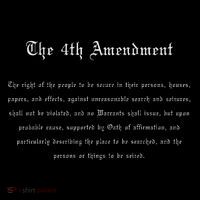 The 4th Amendment, Freedom U.s. Constitution Women's Long Sleeve Shirt thumb 2