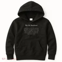 The 4th Amendment, Freedom U.s. Constitution Kids Hoodie thumb 0