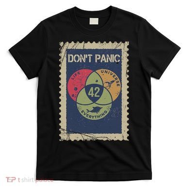 The 42 Answer To Life The Universe And Everything Postage T-Shirt