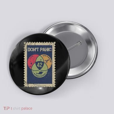 The 42 Answer To Life The Universe And Everything Postage Button