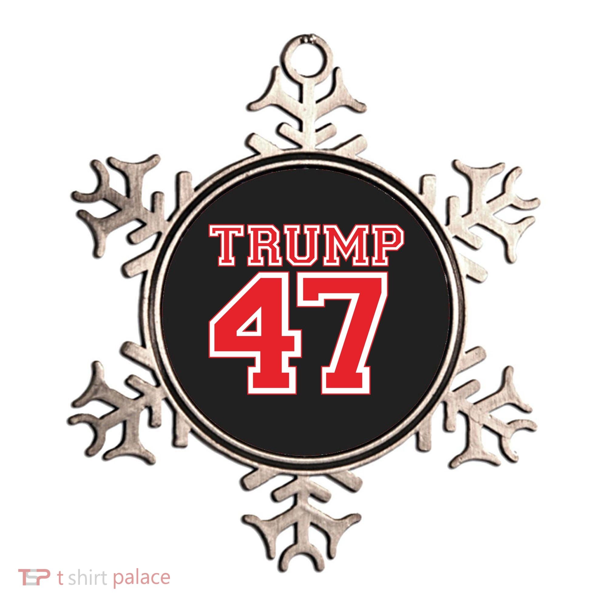 Trump 47 For President 2024 Election Republican Gift Ornament