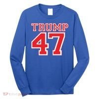 Trump 47 For President 2024 Election Republican Gift Long Sleeve Shirt thumb 0