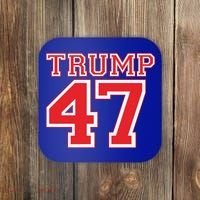 Trump 47 For President 2024 Election Republican Gift Coaster thumb 0