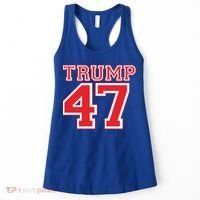 Trump 47 For President 2024 Election Republican Gift Women's Tank Top thumb 0