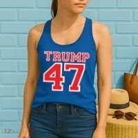Trump 47 For President 2024 Election Republican Gift Women's Tank Top thumb 2
