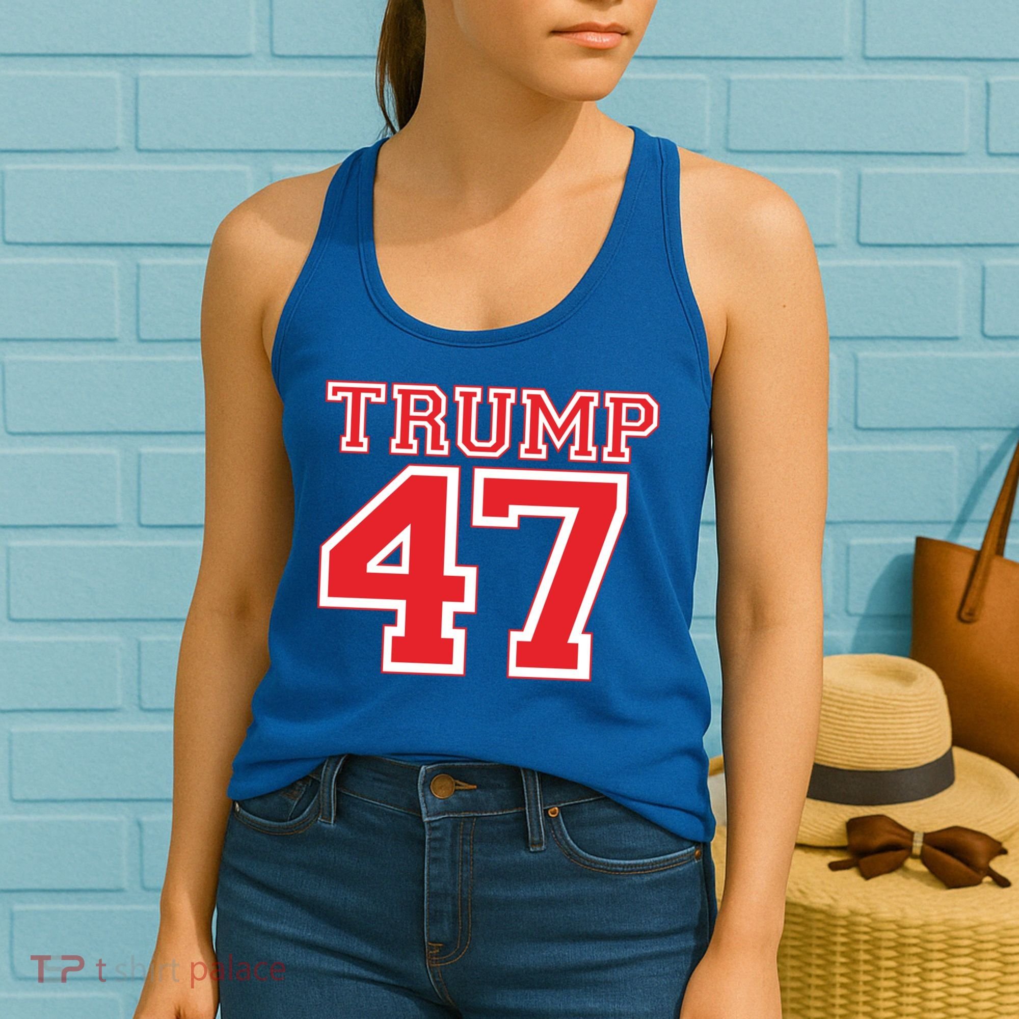 Trump 47 For President 2024 Election Republican Gift Women's Tank Top