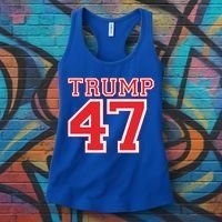 Trump 47 For President 2024 Election Republican Gift Women's Tank Top thumb 3