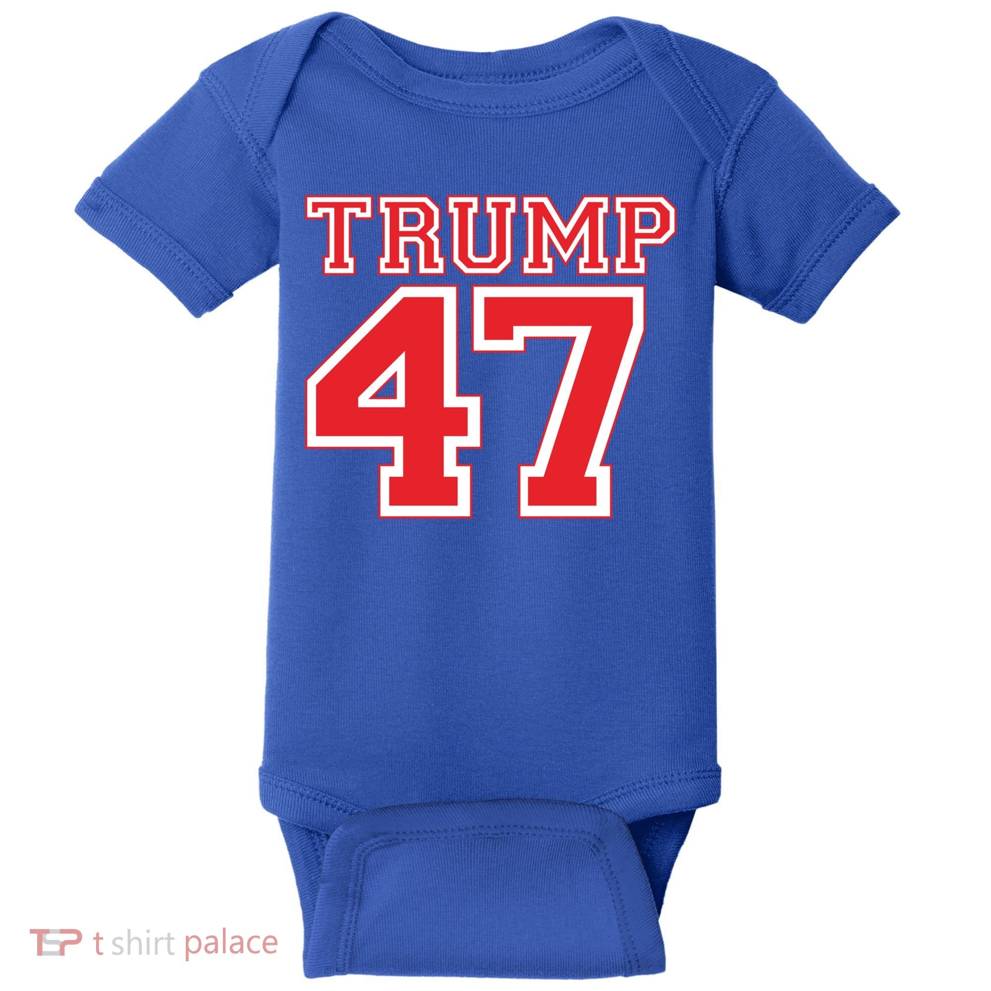 Trump 47 For President 2024 Election Republican Gift Baby Bodysuit