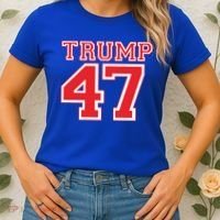 Trump 47 For President 2024 Election Republican Gift Women's T-Shirt thumb 2