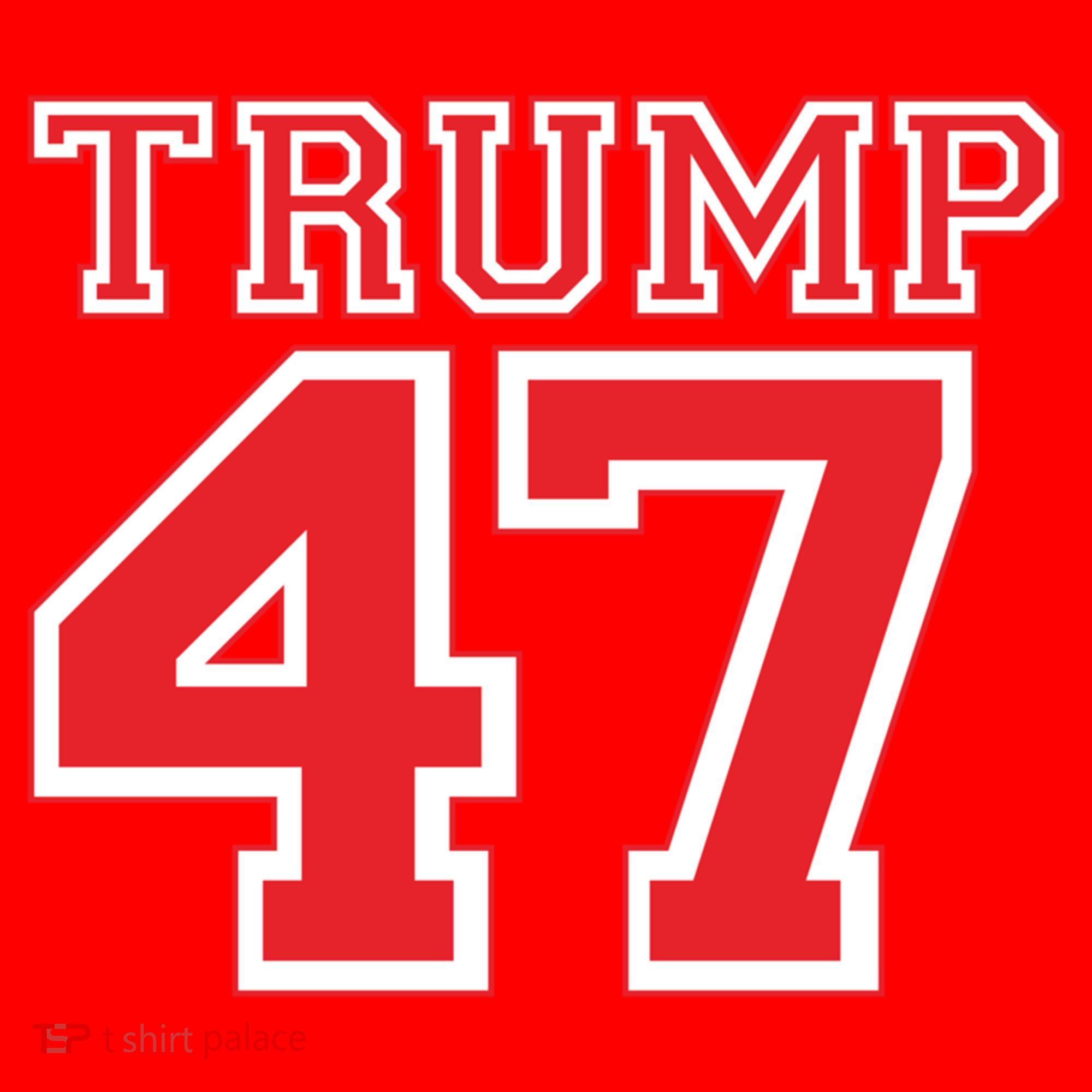 Trump 47 For President 2024 Election Republican Gift Santa Hat