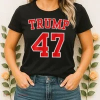 Trump 47 Jersey Women's T-Shirt thumb 2