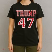Trump 47 President Team Football Jersey Style 2024 T-Shirt thumb 4