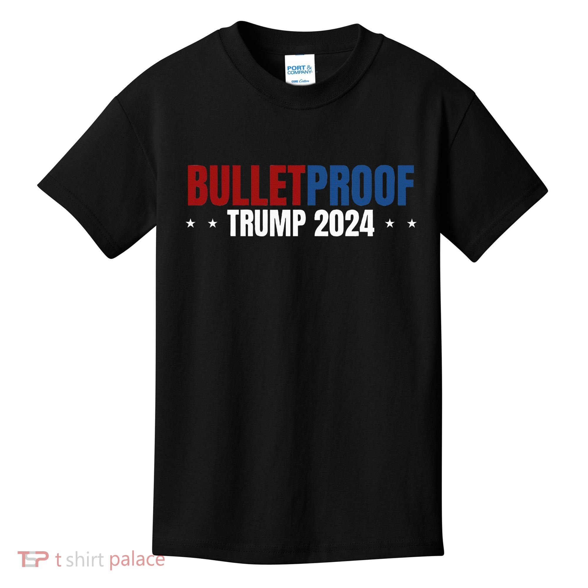 Trump 47 Patriotic Kids T-Shirt