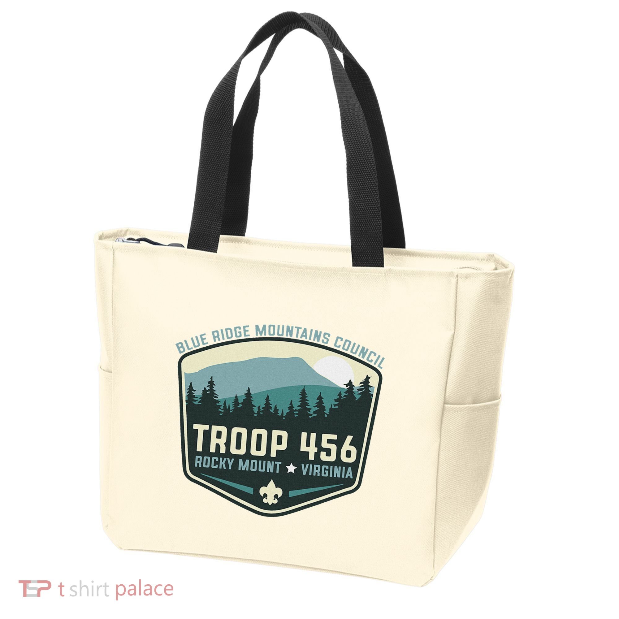Troop 456 Rocky Mount Logo Class Tote Bag