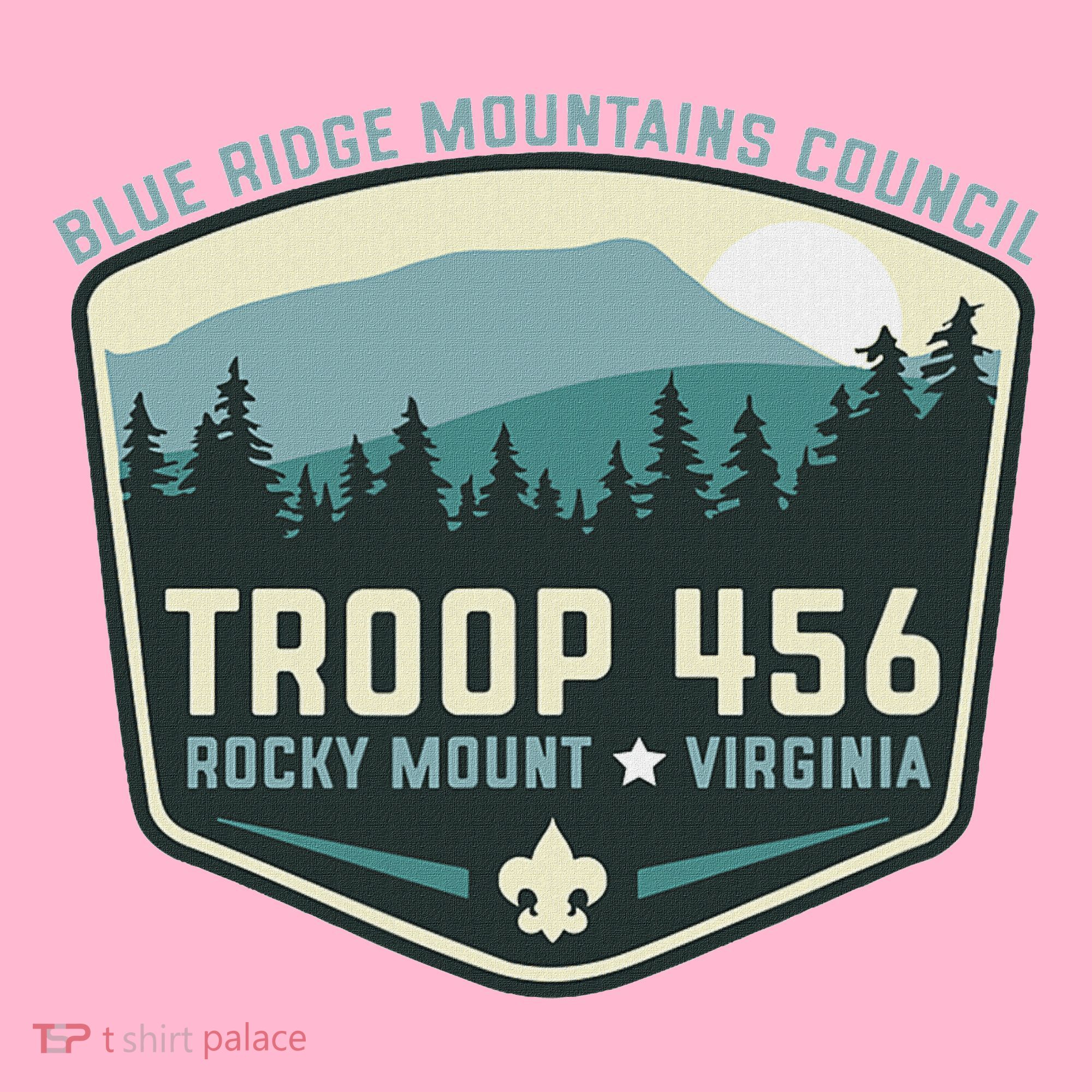 Troop 456 Rocky Mount Logo Class Coaster