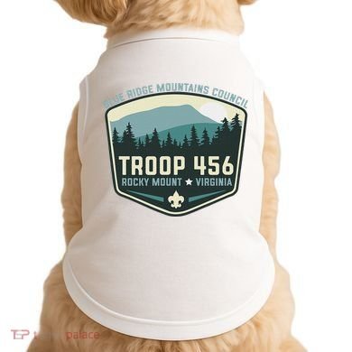 Troop 456 Rocky Mount Logo Class Doggie Tank