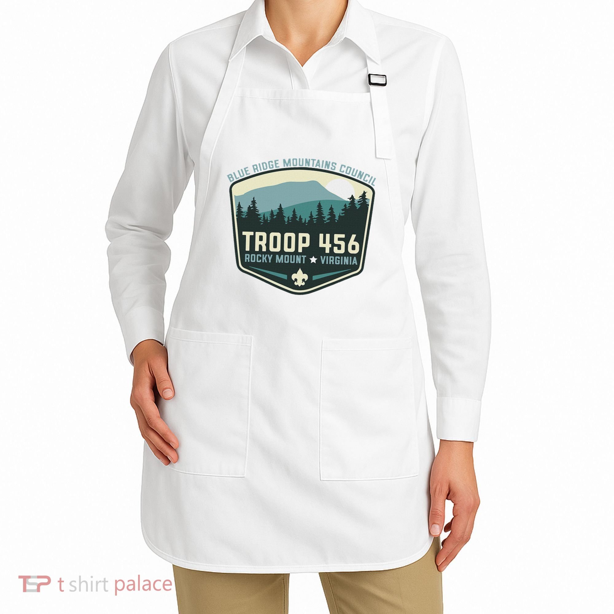 Troop 456 Rocky Mount Logo Class Apron