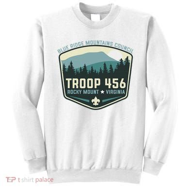 Troop 456 Rocky Mount Logo Class Sweatshirt