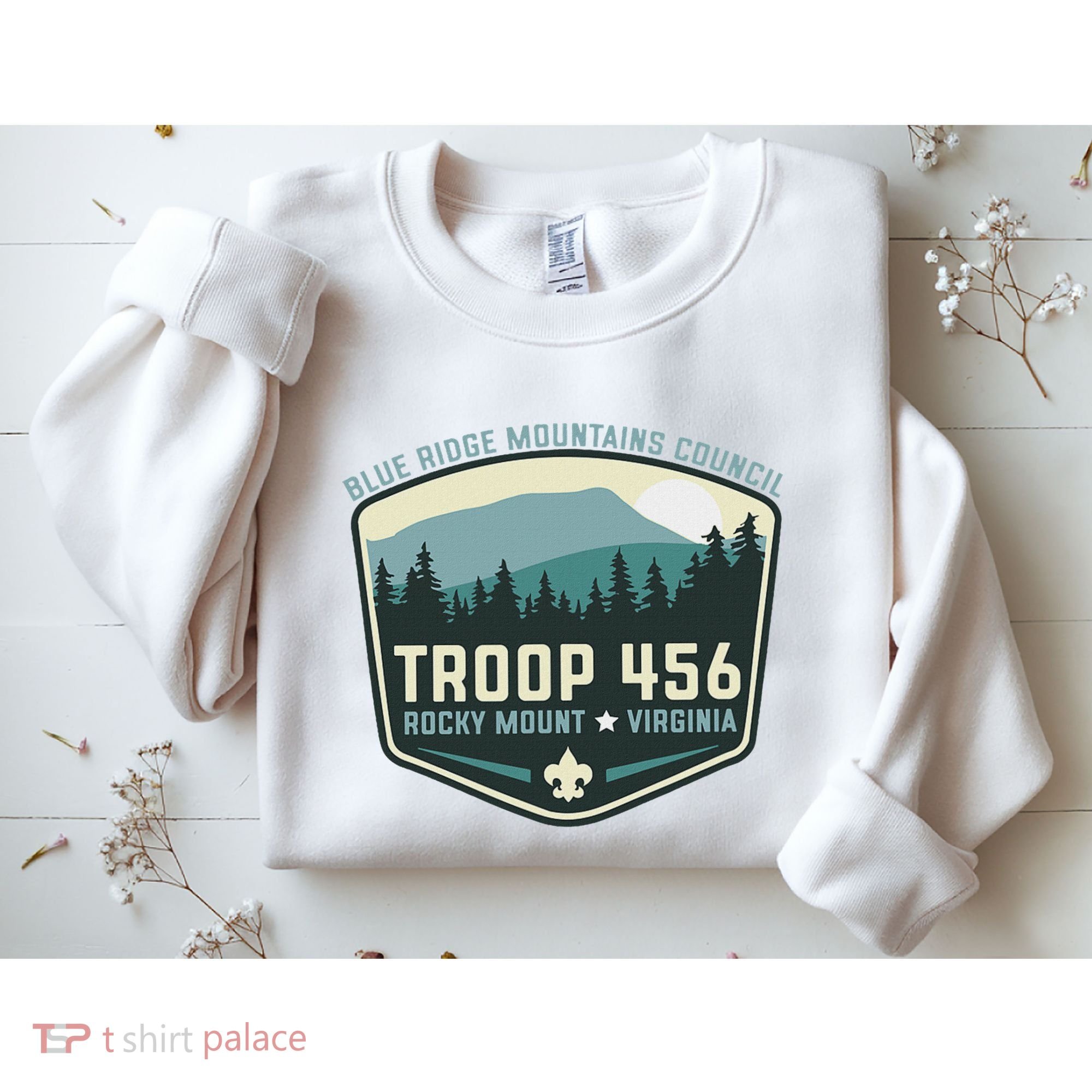 Troop 456 Rocky Mount Logo Class Sweatshirt