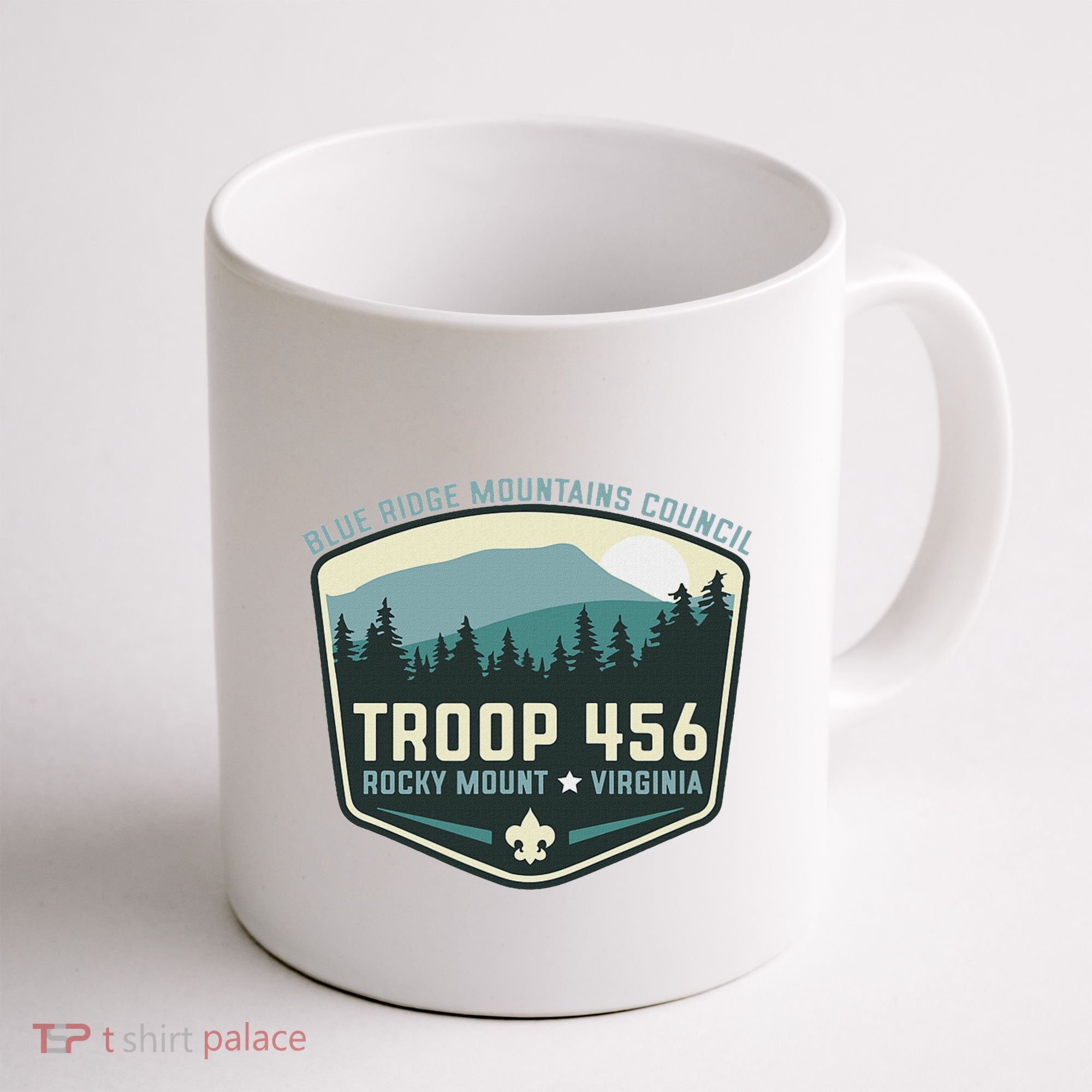 Troop 456 Rocky Mount Logo Class Coffee Mug