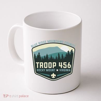 Troop 456 Rocky Mount Logo Class Coffee Mug