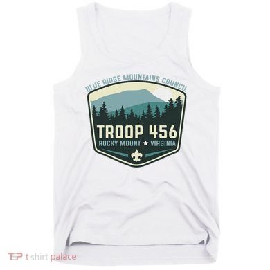Troop 456 Rocky Mount Logo Class Tank Top
