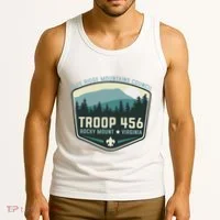 Troop 456 Rocky Mount Logo Class Tank Top thumb 3