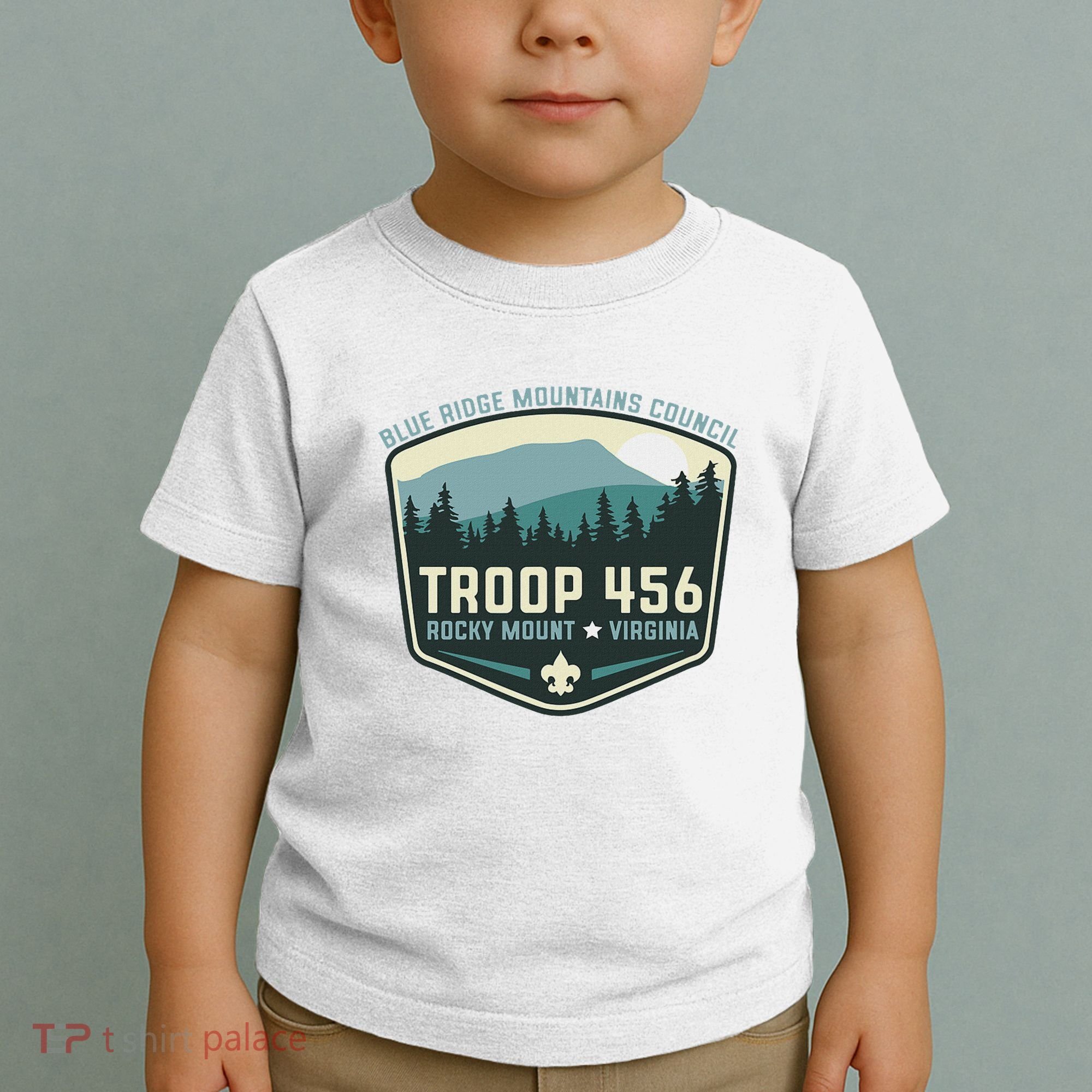 Troop 456 Rocky Mount Logo Class Toddler T-Shirt