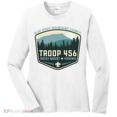 Troop 456 Rocky Mount Logo Class Women's Long Sleeve Shirt