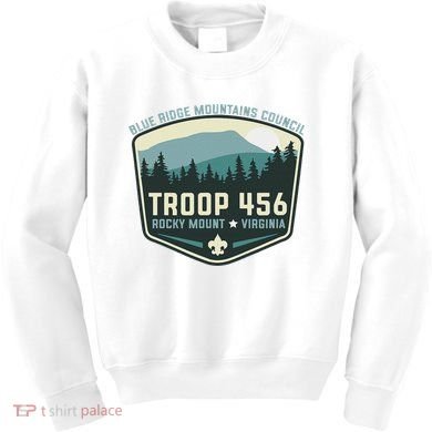 Troop 456 Rocky Mount Logo Class Kids Sweatshirt