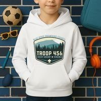 Troop 456 Rocky Mount Logo Class Kids Hoodie thumb 2