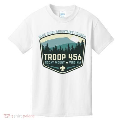 Troop 456 Rocky Mount Logo Class Kids T-Shirt