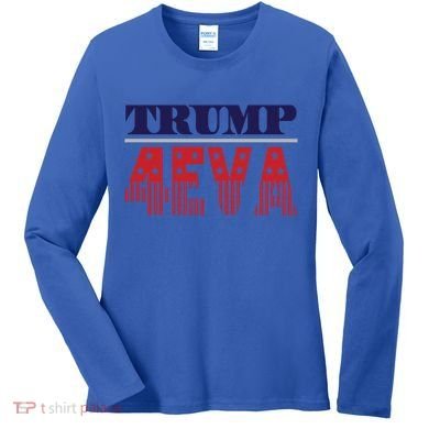Trump 4eva Rally Gift Women's Long Sleeve Shirt